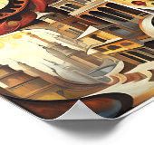 Swirl World Poster (Ecke)