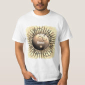 Swirl Yin Yang T-Shirt (Vorderseite)