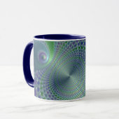 Swirler - Fraktal Tasse (Vorderseite Links)