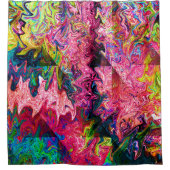 Swirlin' Squigglies...... Duschvorhang (Vorderseite)