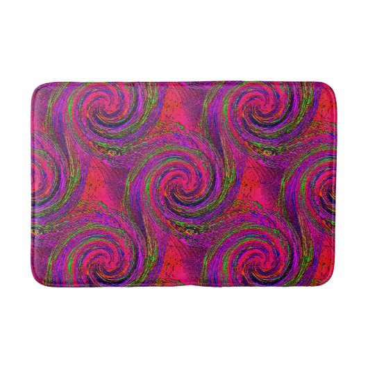 Swirlin' & Twirlin'...... Badematte (Vorderseite)