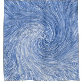 Swirling Blue...... Duschvorhang (Vorderseite)