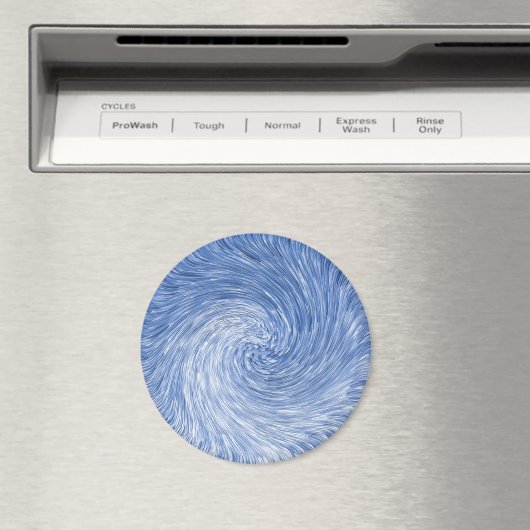 Swirling Blue...... Magnet (In Situ (Geschirrspüler))