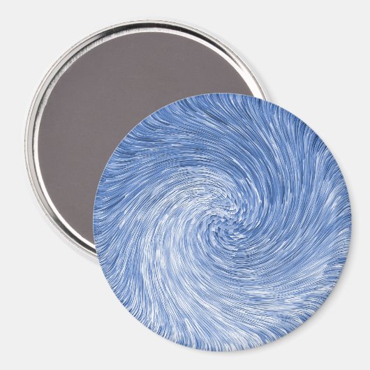 Swirling Blue...... Magnet (Vorderseite/Rückseite)