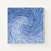 Swirling Blue....... Notizblock (Rückseite)