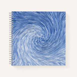 Swirling Blue....... Notizblock