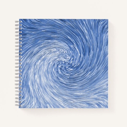 Swirling Blue....... Notizblock (Vorderseite)