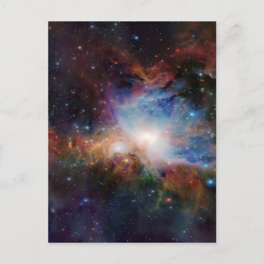 Swirling Cosmos Postkarte (Vorderseite)