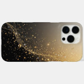 Swirling Elegance Gold Case-Mate iPhone Hülle (Rückseite (Horizontal))