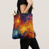 Swirling Elemental Nebula Abstract Tasche (Von Nahem)