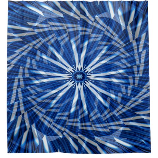 Swirling Night Star... Duschvorhang (Vorderseite)