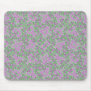 Swirling Rosettes Mousepad