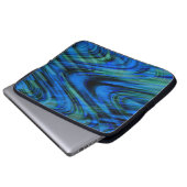 Swirling Seas...... Laptopschutzhülle (Vorne Knopf)