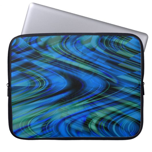Swirling Seas...... Laptopschutzhülle (Vorderseite)