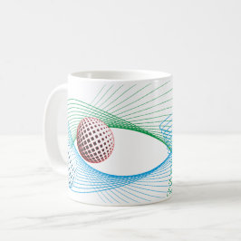 Swirling Sphere Symphony Kaffeetasse