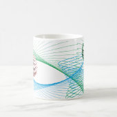 Swirling Sphere Symphony Kaffeetasse (Mittel)