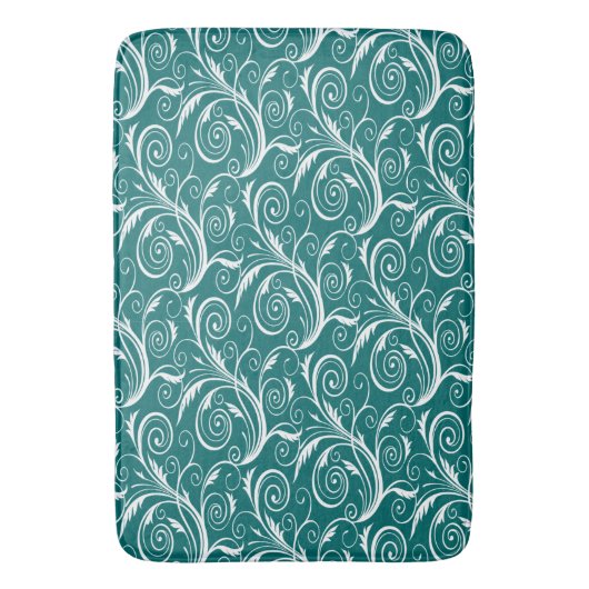 Swirls Badematte (Vorderseite Vertikal)