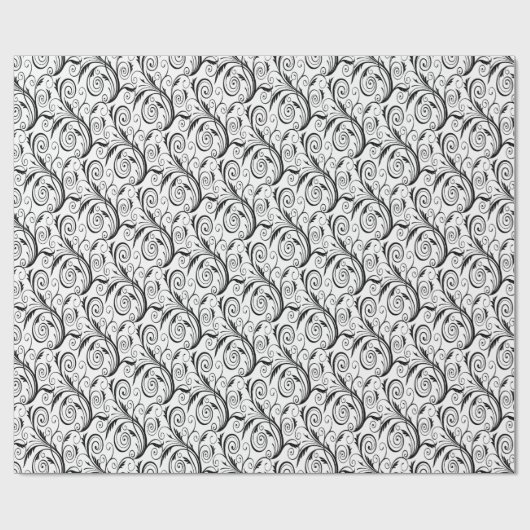 Swirls Geschenkpapier (Flach)
