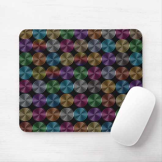 Swirls Mousepad (Mit Mouse)