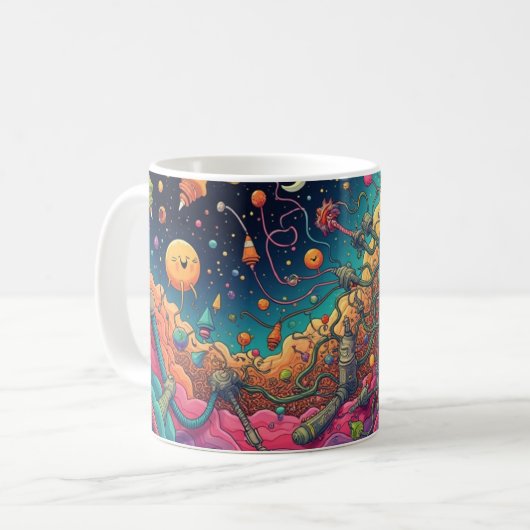 Swirls of Expression Kaffeetasse (Vorderseite Links)
