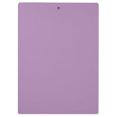 Swirls of Purple Marble  Klemmbrett (Rückseite)