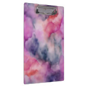 Swirls of Purple Marble  Klemmbrett (Rechts)