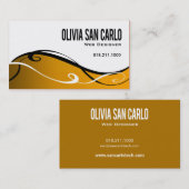 Swirlygig Netz-Designer-Visitenkarteschablone Visitenkarte (Vorne/Hinten)