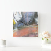 Swish Quadratische Wanduhr (Zuhause)