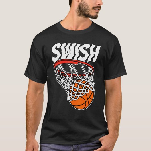 SWISH Street Basketball Hoops Urban 3 Point Shoote T-Shirt (Vorderseite)