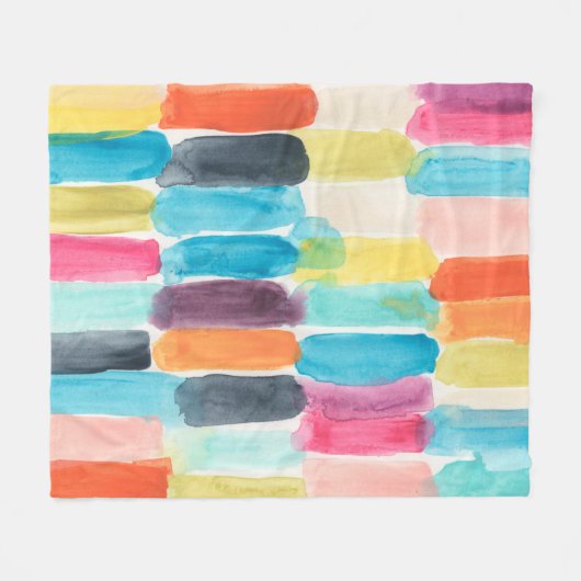 Swish Swatch I Fleecedecke (Vorderseite (Horizontal))