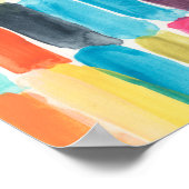 Swish Swatch I Poster (Ecke)