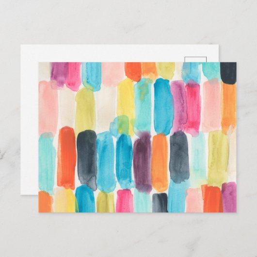 Swish Swatch I Postkarte (Vorne/Hinten)