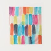 Swish Swatch I Wandteppich (Vorderseite)