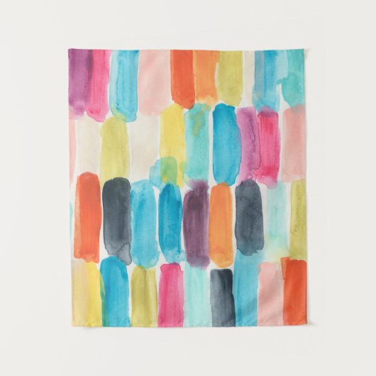 Swish Swatch I Wandteppich (Vorderseite)