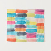 Swish Swatch I Wandteppich (Vorderseite (Horizontal))