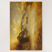 Swiss Alps Snowy Mountain Turner Art Puzzle (Vertikal)