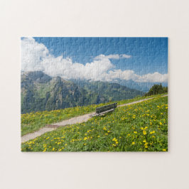 Swiss Alps view Puzzle