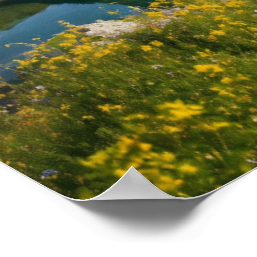 Swiss Chalet Vibes - Ihre Reise antreiben Poster (Ecke)