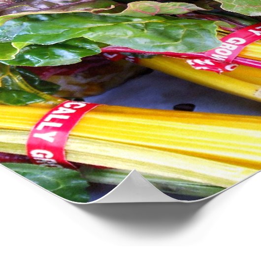 Swiss Chard Poster (Ecke)