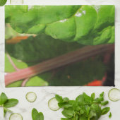 Swiss Chards Geschirrtuch (Gefaltet)