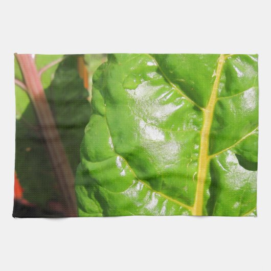 Swiss Chards Geschirrtuch (Horizontal)