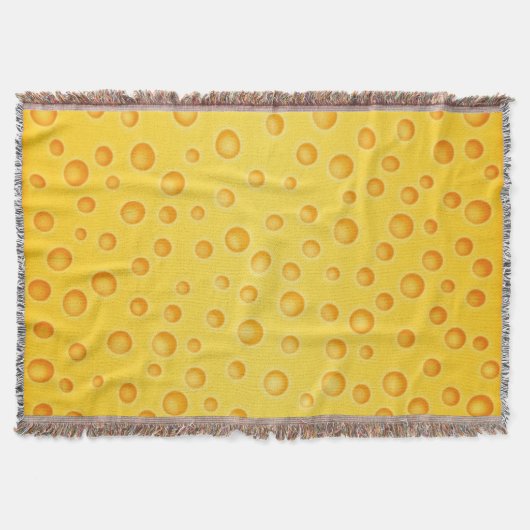 Swiss Cheese Vector Design für Käseliebhaber Decke (Vorderseite)
