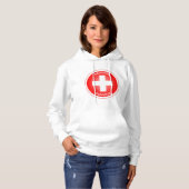 Swiss Cross Schweiz Hoodie (Vorne ganz)