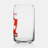 Swiss Flag Soccer Ball Red Personalization Dosenglas (Links)