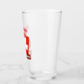 Swiss Flag Soccer Ball Red Personalization Drink Glas (Links)