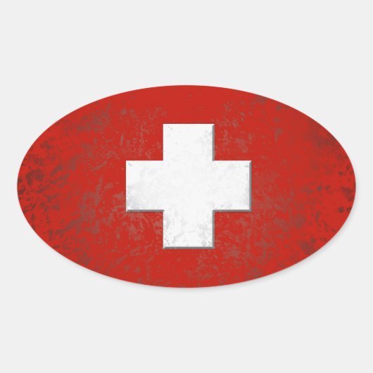Swiss flag sticker (Vorderseite)