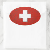 Swiss flag sticker (Tasche)