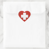 Swiss flag sticker (Tasche)