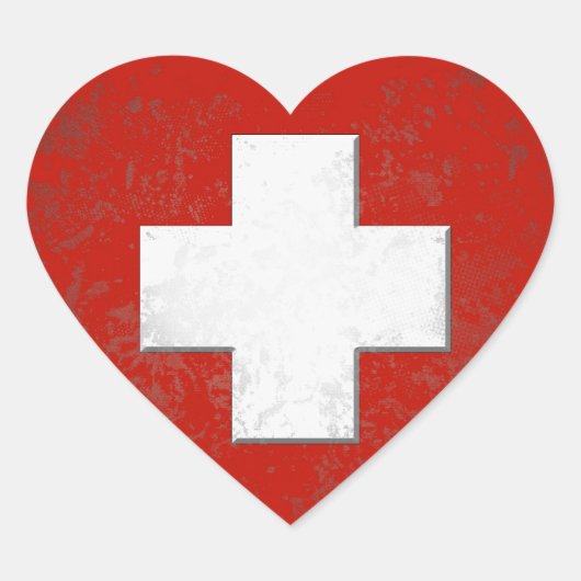 Swiss flag sticker (Vorderseite)