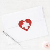 Swiss flag sticker (Umschlag)